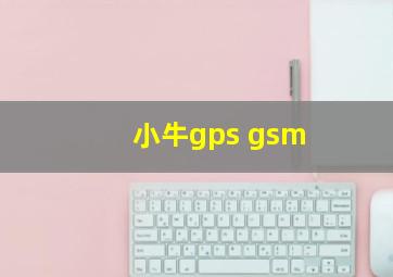 小牛gps gsm